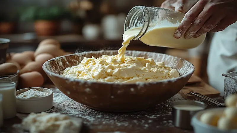 What is a secret ingredient for cakes?