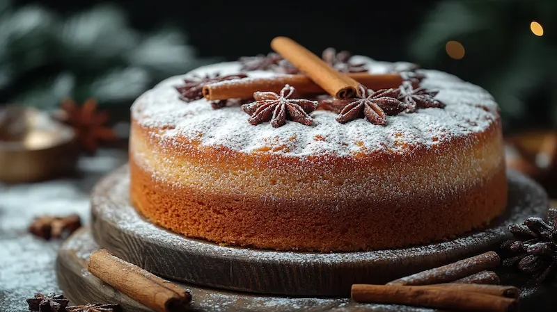 spice cake and carrot cake