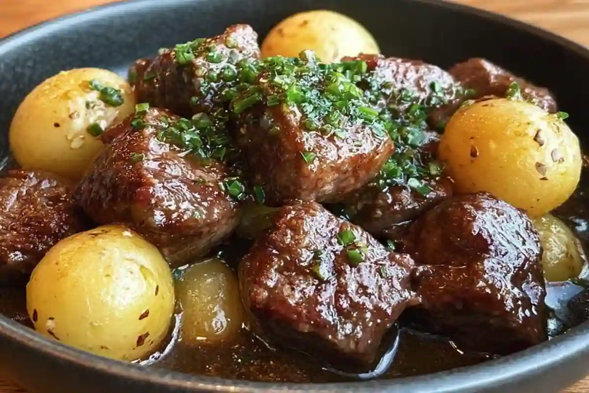 High-Protein Garlic Butter Beef Bites | Slow Cooker Meal Prep 1 High-Protein Garlic Butter Beef Bites